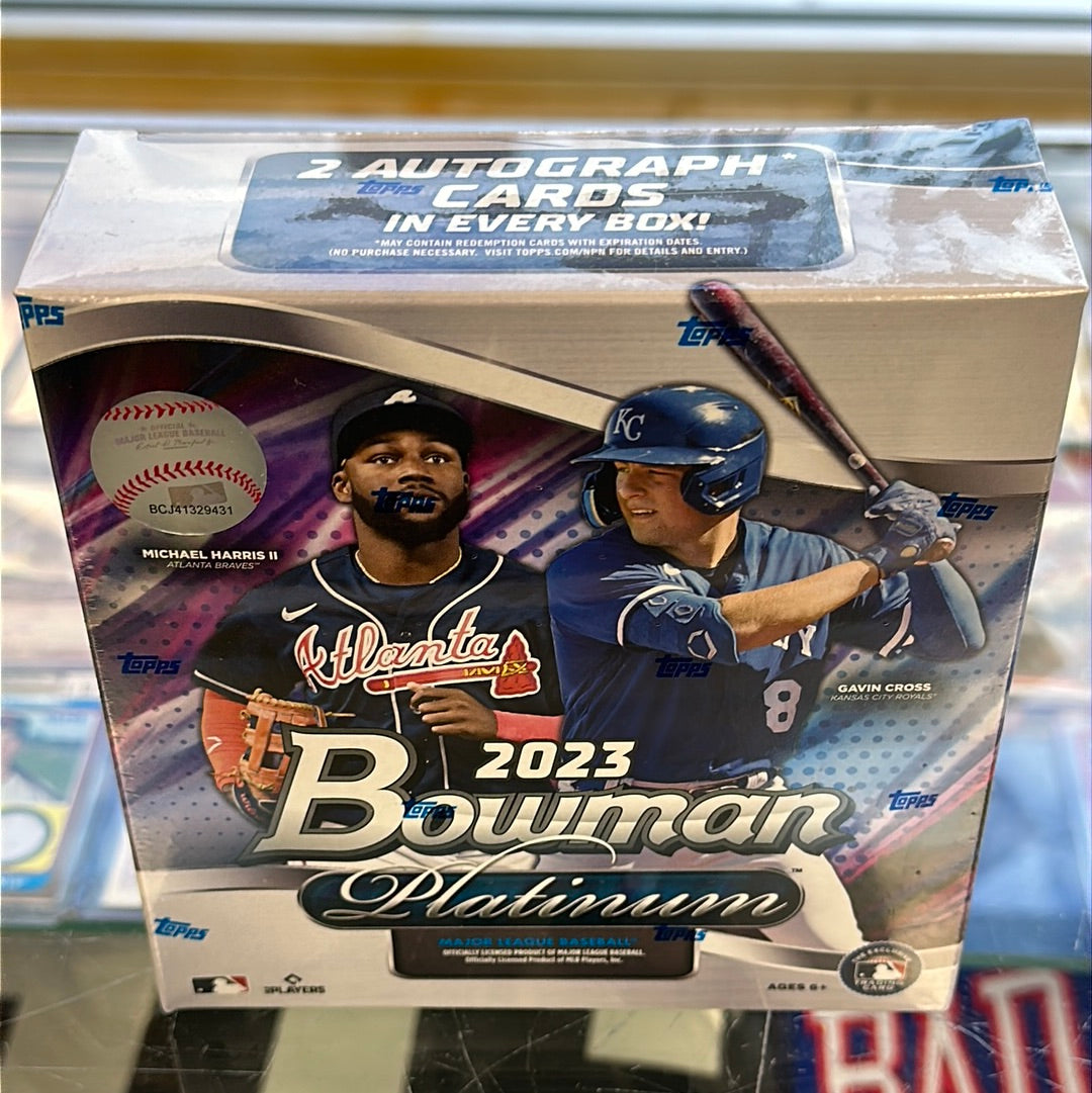 2023 Topps Bowman Platinum Baseball Hobby Box