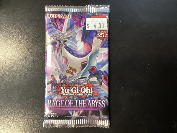 Yugioh Rage of the Abyss Pack