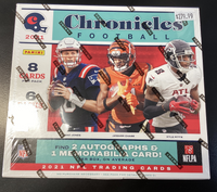 2021 Chronicles Football Hobby