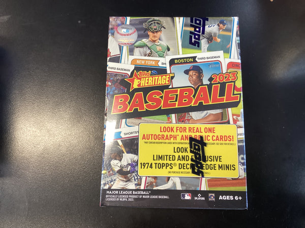 2023 Topps Heritage Baseball Blaster Box