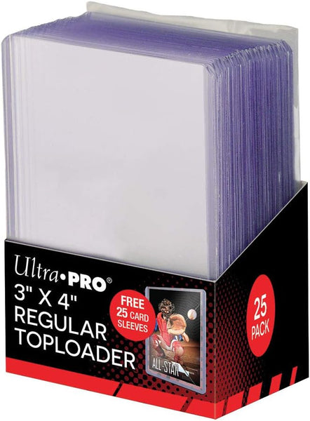 Ultra Pro Regular Top Loaders with Card Sleeves