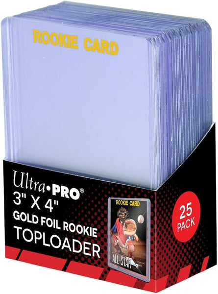 Ultra Pro Gold Foil Rookie Top Loader - 35pt
