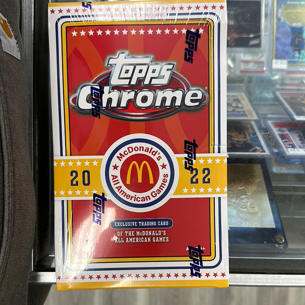 2022 Topps Chrome McDonald’s Hobby Box