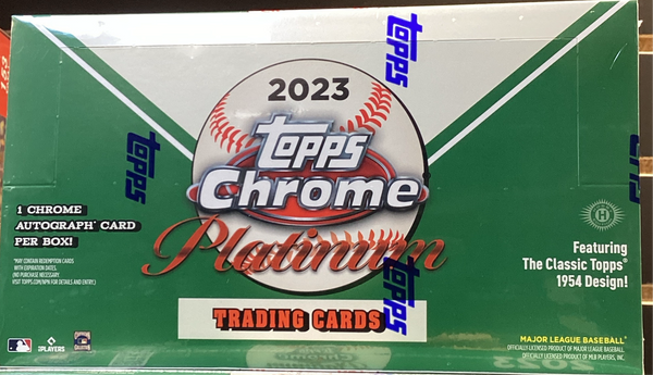 2023 Topps Chrome Platinum Baseball Hobby