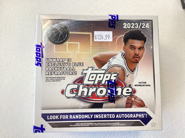 23-24 Topps Chrome Basketball Monster Box