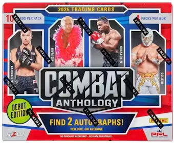 2025 Panini Combat Anthology Hobby Box
