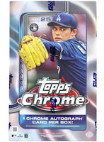 2025 Topps Chrome Baseball Hobby Box