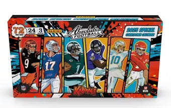 2025 Panini Absolute Football Countdown Calendar Box