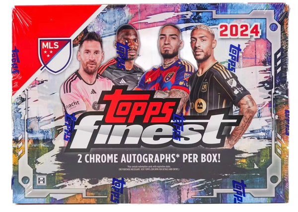 2024 Topps Finest MLS Soccer Hobby Box