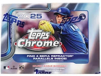2025 Topps Chrome Baseball 7-Pack Blaster Box