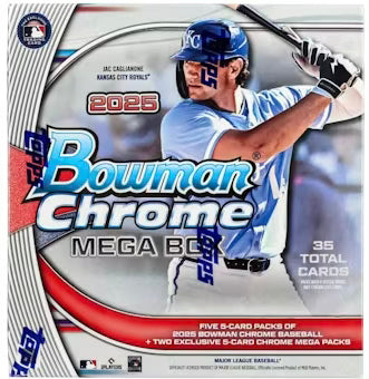 2025 Bowman Chrome Baseball Mega Box