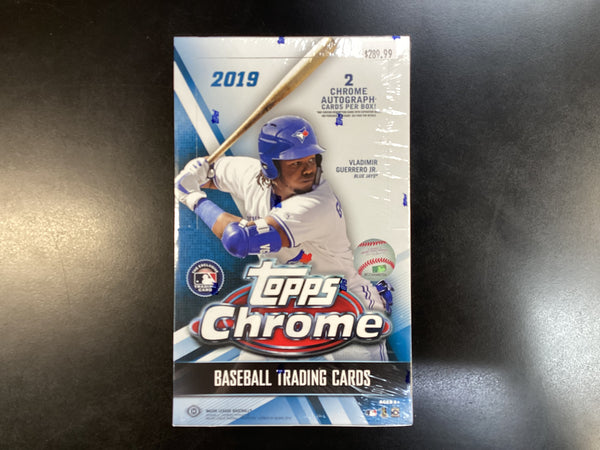 2019 Topps Chrome Baseball Hobby Box