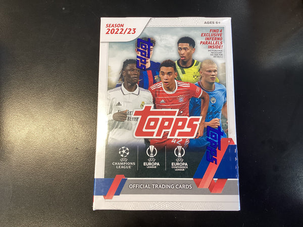 2022/23 Topps UEFA Soccer Blaster Box