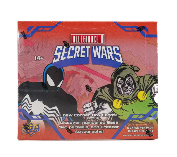 Upper Deck Marvel Allegiance Secret Wars Hobby Box