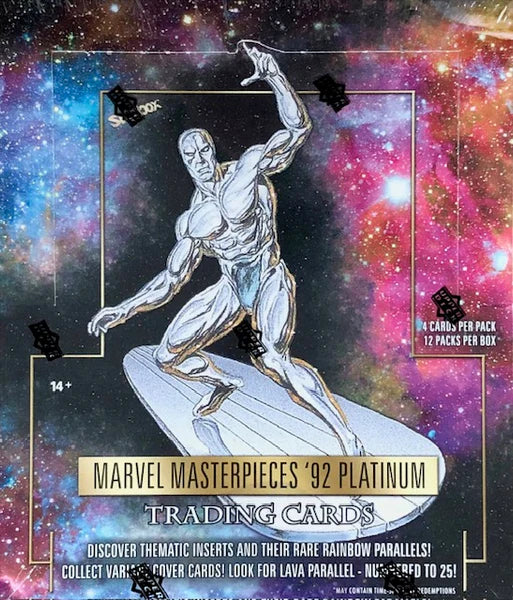 2024 Upper Deck Marvel Masterpieces ‘92 Platinum Hobby Box