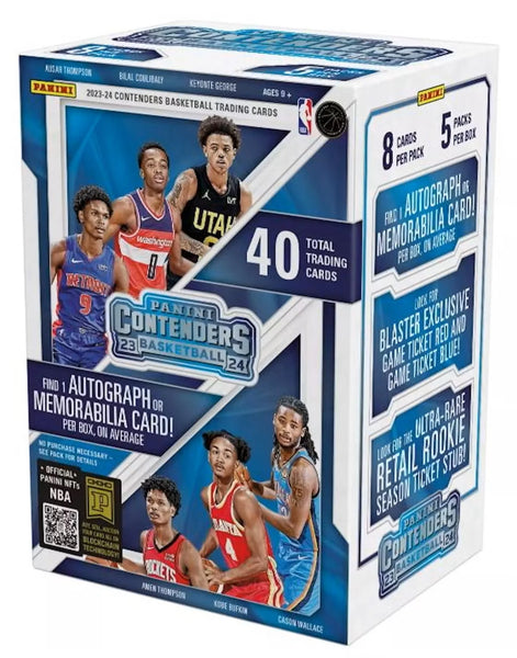 2023-24 Contenders Basketball Blaster box