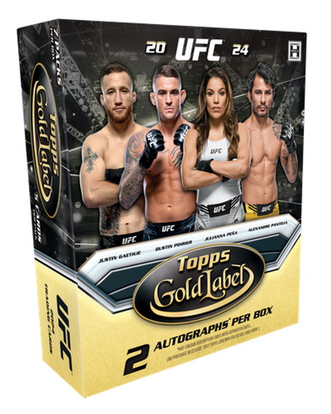 2024 TOPPS GOLD LABEL UFC HOBBY BOX