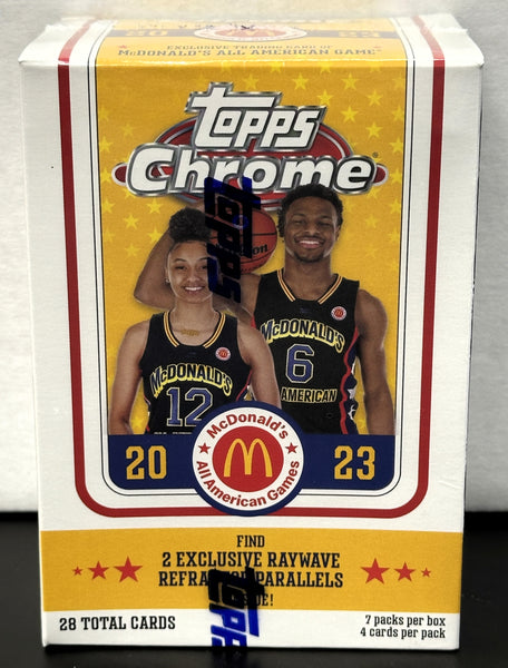 2023 Topps Chrome® McDonald's All-American Basketball Blaster