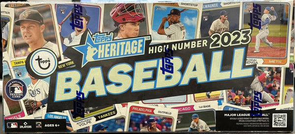 2023 Heritage High Number Baseball Hobby Box