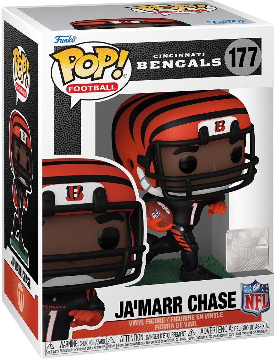 NFL POP! JA'MARR CHASE #177 – GEM CITY COLLECTS SPORTS CARDS